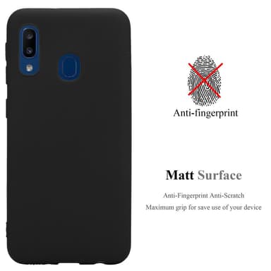 Suojakuori Samsung Galaxy A10e / A20e Kotelo (Musta)
