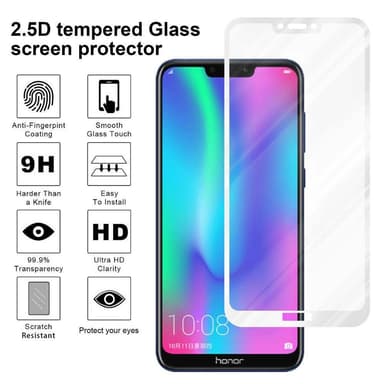 Honor 8C Suojakalvo Karkaistu lasi Näytönsuoja