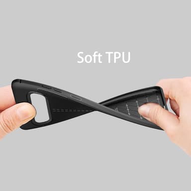 Samsung Galaxy S10 5G Suojakuori Cover (Musta)