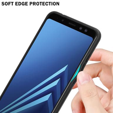 Suojakuori Samsung Galaxy A8 2018 Kotelo (Musta)