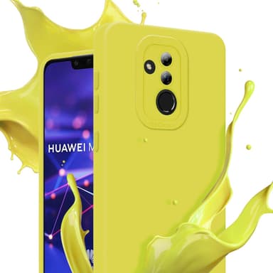 Huawei MATE 20 LITE Suojakuori Kotelo (Keltainen)