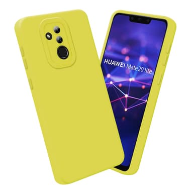 Huawei MATE 20 LITE Suojakuori Kotelo (Keltainen)