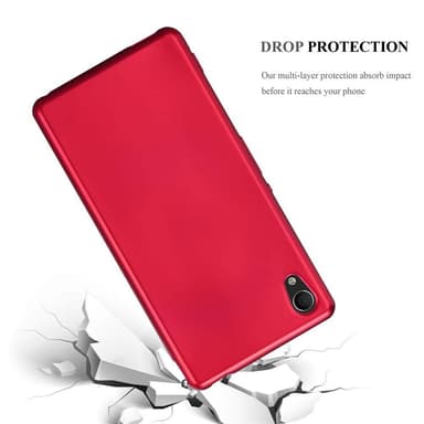 Sony Xperia M4 AQUA Suojakuori Kotelo (Punainen)