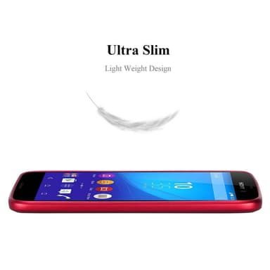 Sony Xperia M4 AQUA Suojakuori Kotelo (Punainen)
