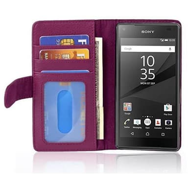Sony Xperia Z5 COMPACT Suojakuori Kotelo (Violetti)
