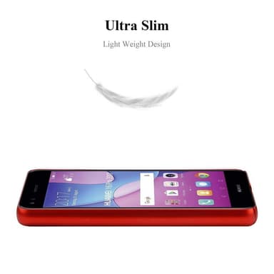 Huawei Y6 PRO 2017 Suojakuori Kotelo Cover (Punainen)