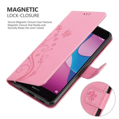Huawei Y6 PRO 2017 Suojakuori Lompakkokotelo