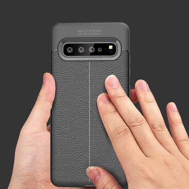 Samsung Galaxy S10 5G Suojakuori Cover (Musta)
