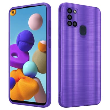 Suojakuori Samsung Galaxy A21s Kotelo (Violetti)