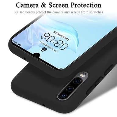 Huawei P30 Suojakuori Kotelo Case (Musta)