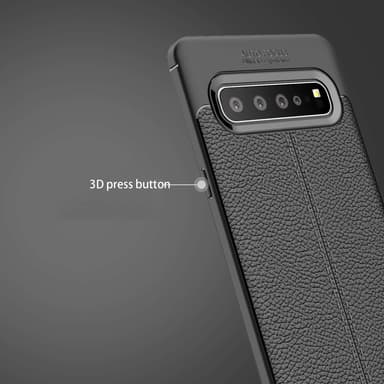 Samsung Galaxy S10 5G Suojakuori Cover (Musta)