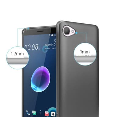 HTC Desire 12 Suojakuori Kotelo (harmaa)