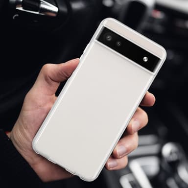 Google PIXEL 6A Suojakuori Kotelo (Läpinäkyvä)