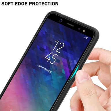 Suojakuori Samsung Galaxy A6 2018 Kotelo (Musta)