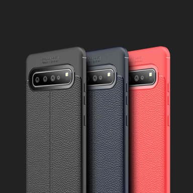 Samsung Galaxy S10 5G Suojakuori Cover (Musta)