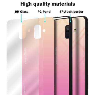 Suojakuori Samsung Galaxy A6 2018 Kotelo (Musta)