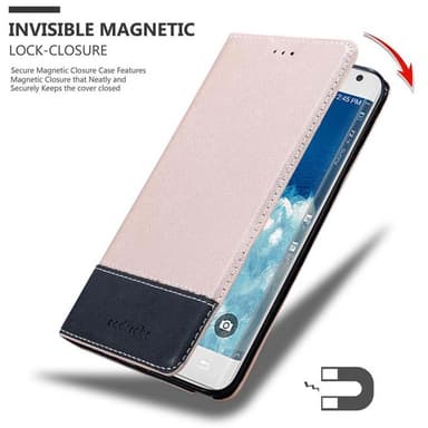 Samsung Galaxy NOTE EDGE Suojakuori (Vaaleanpunainen)