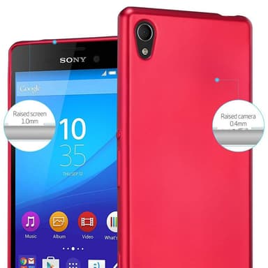 Sony Xperia M4 AQUA Suojakuori Kotelo (Punainen)