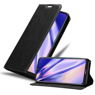 Nokia 7.2 Suojakuori Lompakkokotelo (Musta)