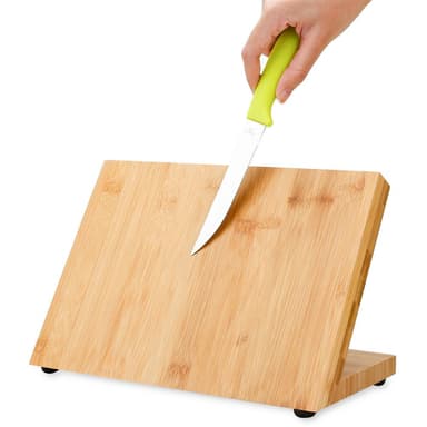 Magneettinen Veitsilauta Veitsilevy Bambu (ruskea)
