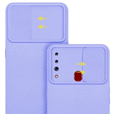 Samsung Galaxy A20s Suojakuori Kotelo (Violetti)