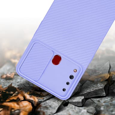 Samsung Galaxy A20s Suojakuori Kotelo (Violetti)
