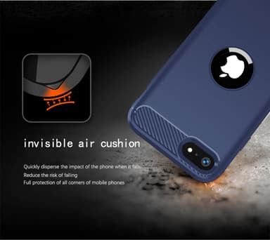 Suojakuori iPhone SE 2020 Kotelo (Sininen)