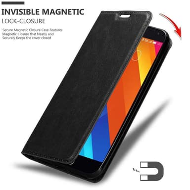 MEIZU MX5 Suojakuori Lompakkokotelo (Musta)
