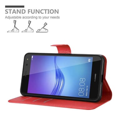 Huawei Y5 2017 / Y6 2017 Suojakuori Lompakkokotelo