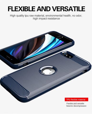 Suojakuori iPhone SE 2020 Kotelo (Sininen)