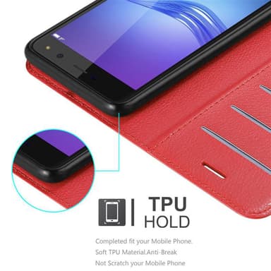 Huawei Y5 2017 / Y6 2017 Suojakuori Lompakkokotelo