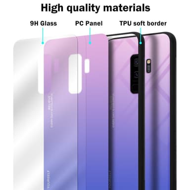 Suojakuori Samsung Galaxy S9 PLUS Kotelo (Musta)