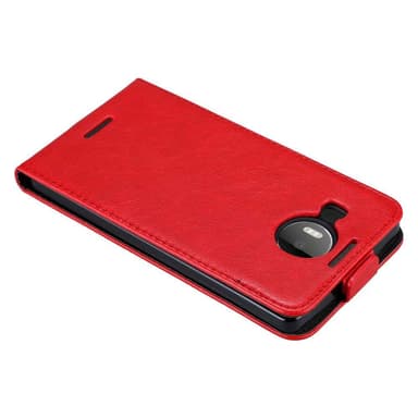 Nokia Lumia 950 XL Suojakuori Lompakkokotelo (Punainen)