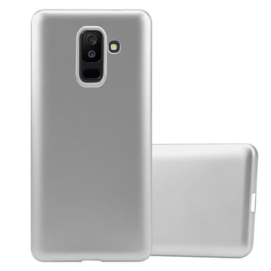 Samsung Galaxy A6 PLUS 2018 Suojakuori Kotelo (Hopea)