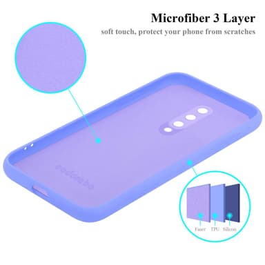 OnePlus 8 Suojakuori Kotelo Case (Violetti)