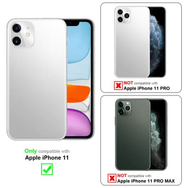 iPhone 11 Suojakuori Kotelo Case (Punainen)