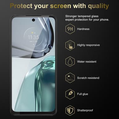 Motorola MOTO G62 5G Näytönsuoja Karkaistu lasi