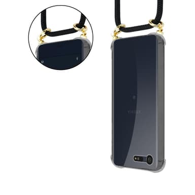 Sony Xperia X COMPACT Suojakuori Kotelo (Musta)