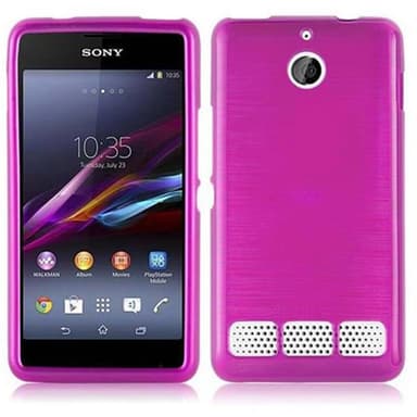 Sony Xperia E1 Suojakuori Kotelo (Vaaleanpunainen)