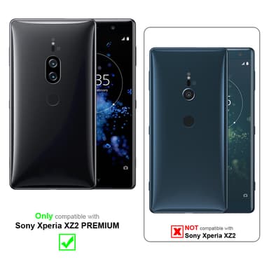 Sony Xperia XZ2 PREMIUM Suojakuori Universaali (Musta)