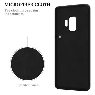 Samsung Galaxy S9 Suojakuori Case Kotelo (Musta)