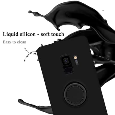 Samsung Galaxy S9 Suojakuori Case Kotelo (Musta)