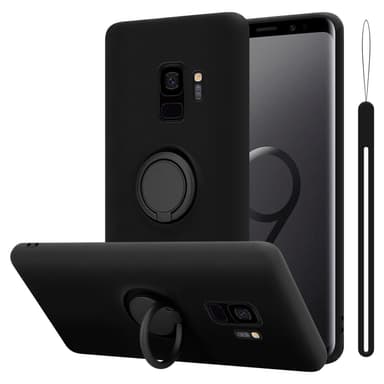 Samsung Galaxy S9 Suojakuori Case Kotelo (Musta)