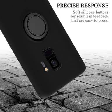 Samsung Galaxy S9 Suojakuori Case Kotelo (Musta)
