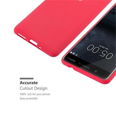 Suojakuori Nokia 5 2017 Kotelo (Punainen)