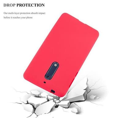 Suojakuori Nokia 5 2017 Kotelo (Punainen)