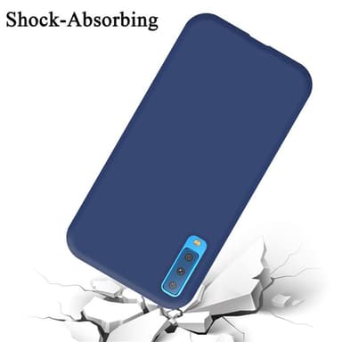 Samsung Galaxy A7 2018 Suojakuori Kotelo (Sininen)