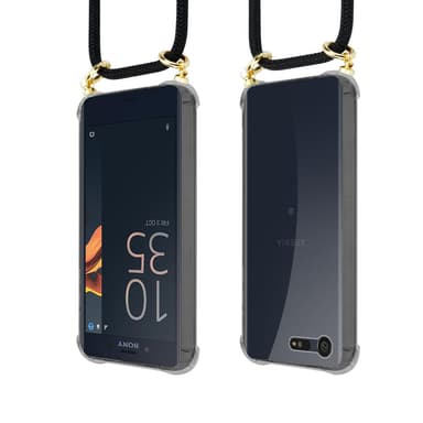 Sony Xperia X COMPACT Suojakuori Kotelo (Musta)