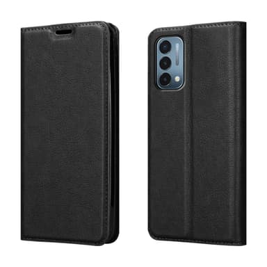 OnePlus Nord N200 5G Suojakuori Lompakkokotelo (Musta)