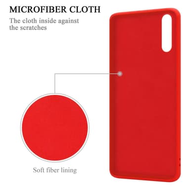 Huawei P20 Suojakuori Case Kotelo (Punainen)